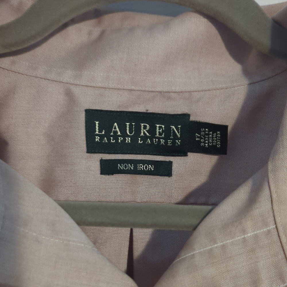 Lauren Ralph Lauren Pink Dress Shirt